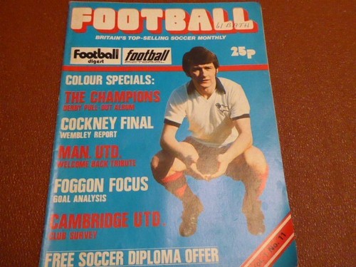 1975 football monthly magazine - 1975,
