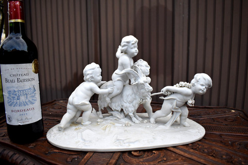 Antique german sax porcelain - antique,