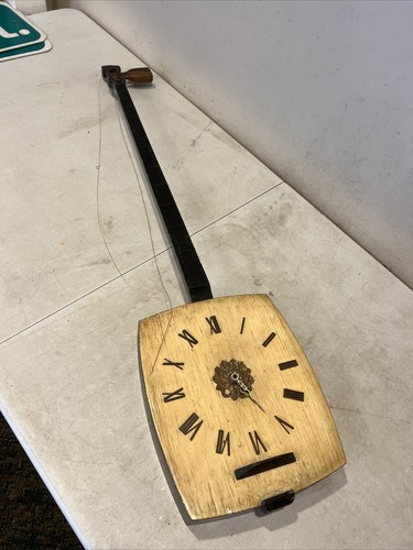 Antique folk art banjo - antique,