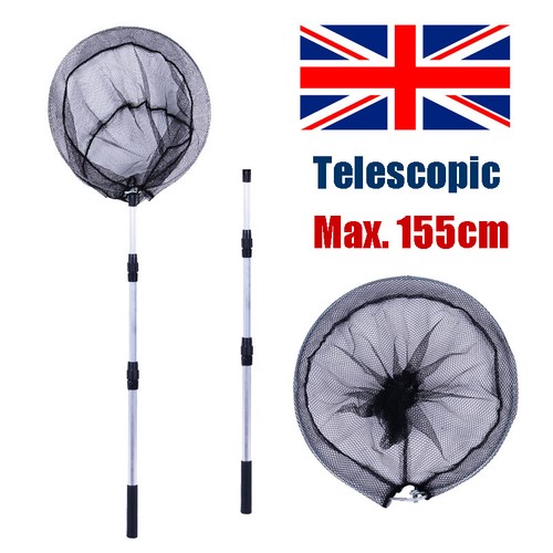 Telescopic landing net folding - telescopic,