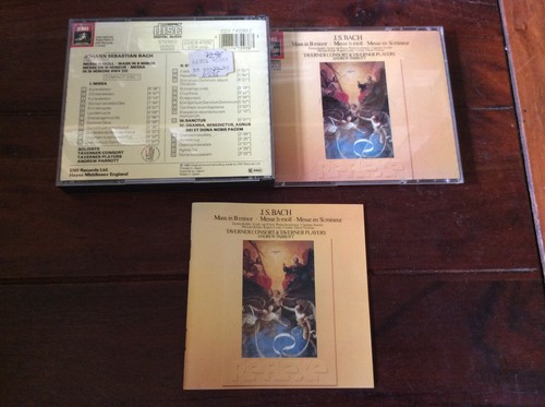 Bach messe moll 2 cd - -,