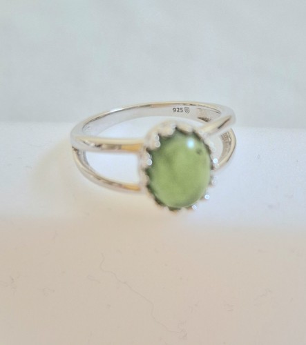 Sterling silver ring with - , a