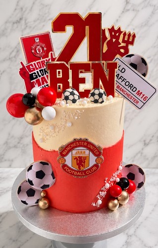Football team club - team, cake
