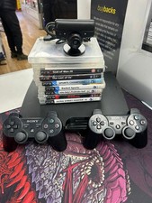 PlayStation 3 Slim bundle - x9 games - 300GB HDD - X2 Controllers - Camera