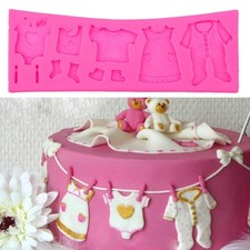 Silicone baby shoes fondant - shoes,