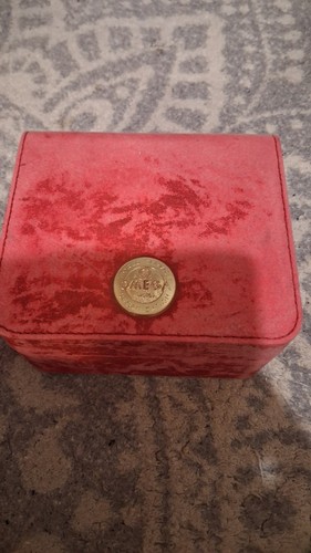 Red omega watch - red,