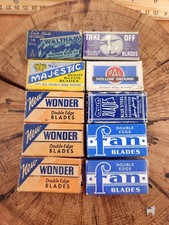 Vintage DE Razor Blade Lot -