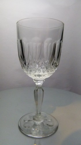 Vintage crystal wine glass - crystal,