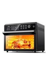 30L Air Fryer Oven, 18 in 1 Presets Dual-Cook Function Air Fryer, 360°Hot Air