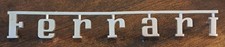 Original Ferrari Script Emblem