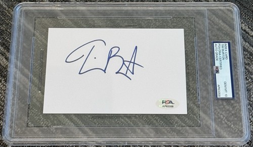 Tim burton signed - signed, autograph