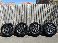 Ford Ranger Wildtrak 18” Alloy Wheels MINT + Goodyear Wrangler Tyres 7mm!
