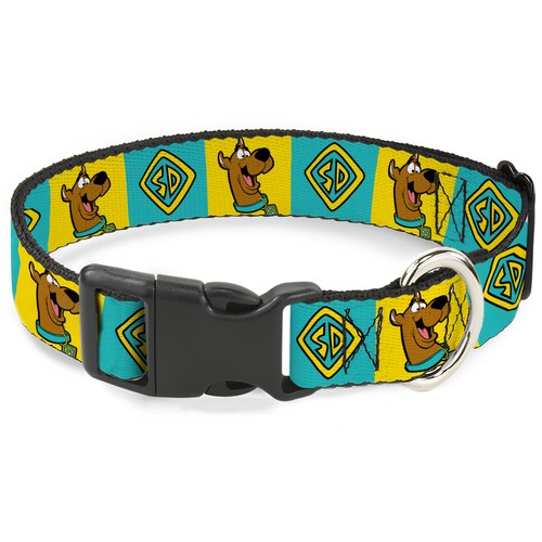 Plastic clip collar scooby - plastic,