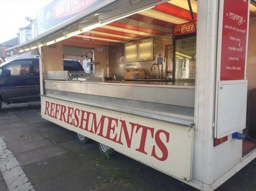 Food van catering - catering, trailer