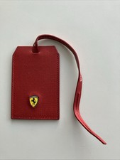 LEATHER LUGGAGE TAG | FERRARI