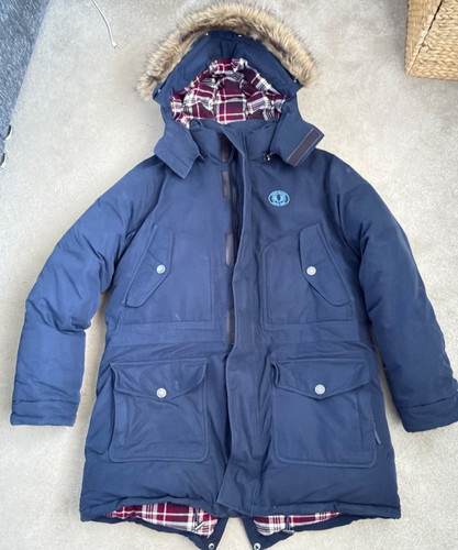 Fred perry m8568 navy parka - perry,