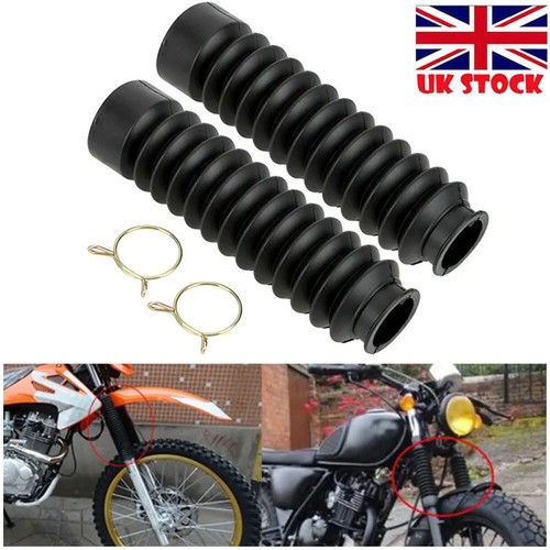 2xmotorcycle rubber front - front, fork