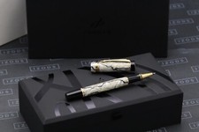 Parker Duofold International Black and Pearl Rollerball Pen - 1992