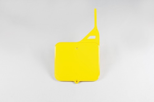 Ufo yellow front - front, plate