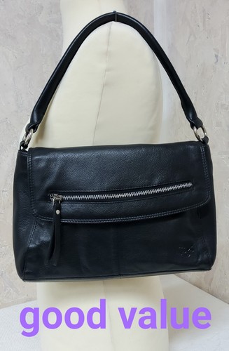 Gigi womens black leather bag - womens,