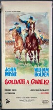 Horse Soldiers ORIGINAL Italian Locandina Movie Poster John Wayne John ford 1959