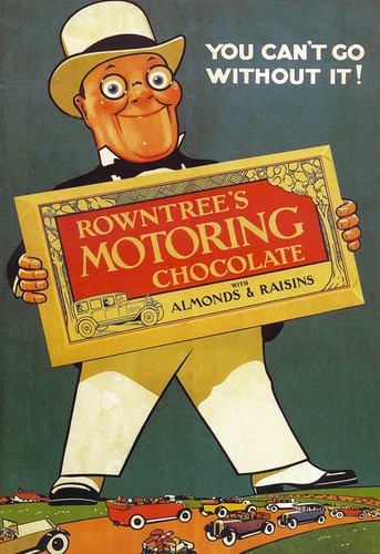 Rowntrees motoring chocolate - rowntrees,