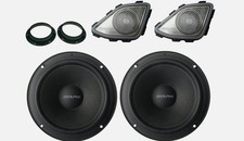 Alpine SPC-106T6 17cm 2 Way Speaker Boxes Fits VW Volkswagen T6 Set