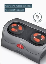Beurer Shiatsu Heated Foot Massager, 6 Rotating 3D Massage Heads Foot massager !