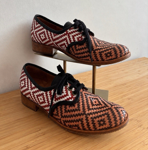 Chie mihara leather woven - chie,