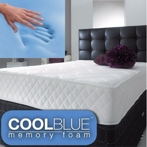 Cool blue memory foam 24cm - blue,