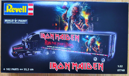 Revell iron maiden tour truck - revell,