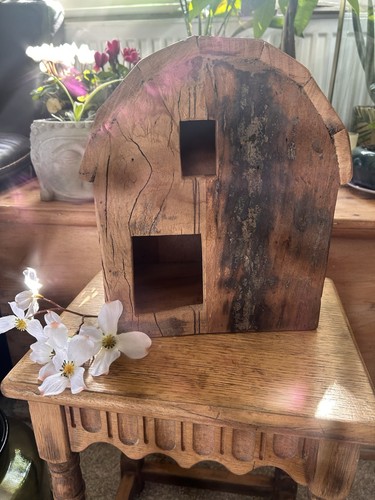Handmade wood house - wood,