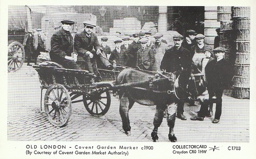 London postcard old - london,