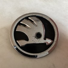 USED Skoda Badge 80mm has two