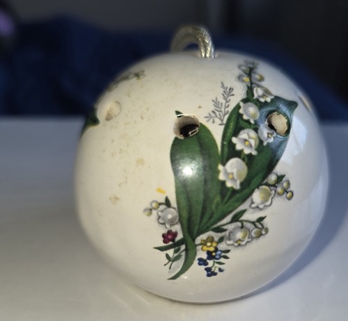 Vintage ceramic floral - vintage,