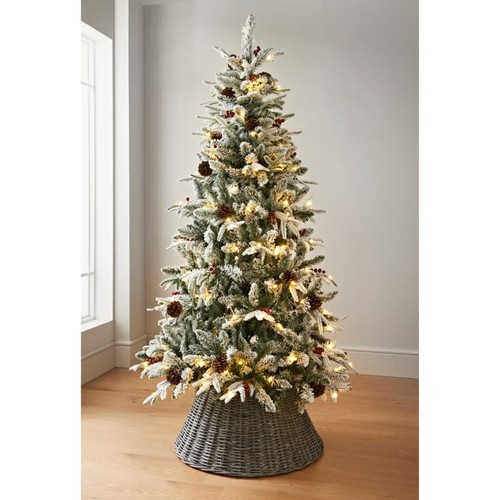 Kensington 6ft snowy prelit - kensington,