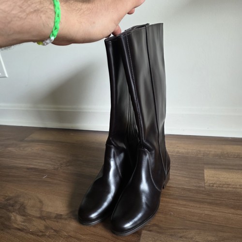 Duo boots dark brown - dark, leather