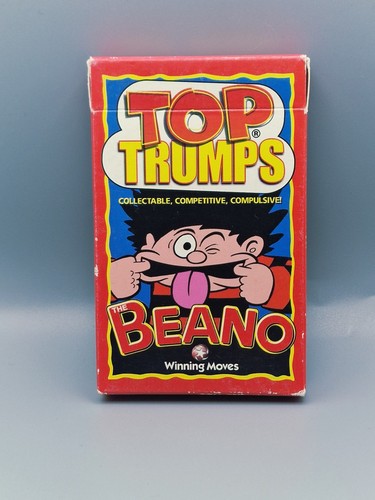 Rare 2003 beano top trumps - top,