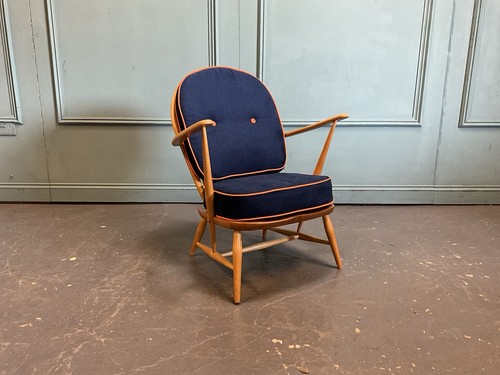 Ercol chair armchair cushioned - armchair,