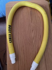 Conair Body Vibes Flexible Vibrating Massager Yellow Vintage