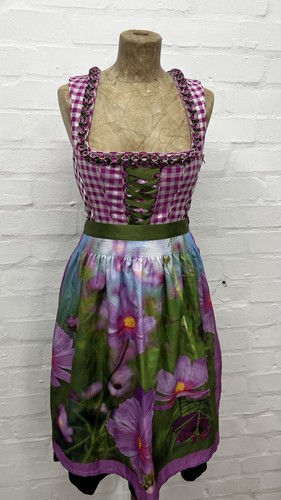 Distler pink green dirndl - &,