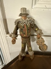 RARE UNUSUAL VINTAGE CLOWN JESTER DOLL FIGURE - APPROX 16cm TALL BENDY BODY