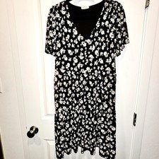 Dress Ladies Size 2X Black