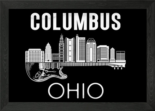 Ohio guitar gift - ohio, columbus