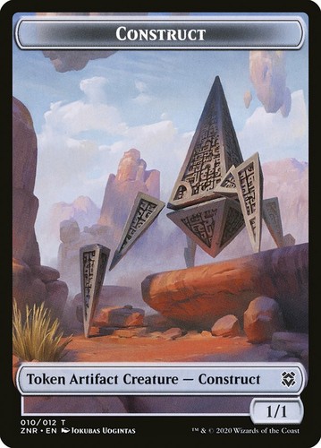 Mtg construct token - 4x,