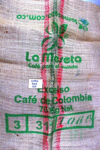 Colombian hessian coffee sack - colombian,