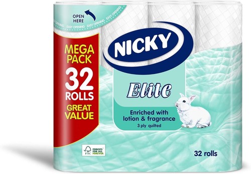 Nicky elite 3ply bathroom - elite,