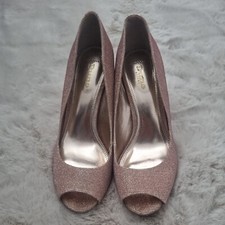 Dune rose gold open toe - gold, shoes