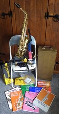 Trevor James Artemis MkII Alto Saxophone. Multitude of Extras - Great Sax Bundle