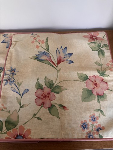 Vintage sanderson pair cushion - vintage,